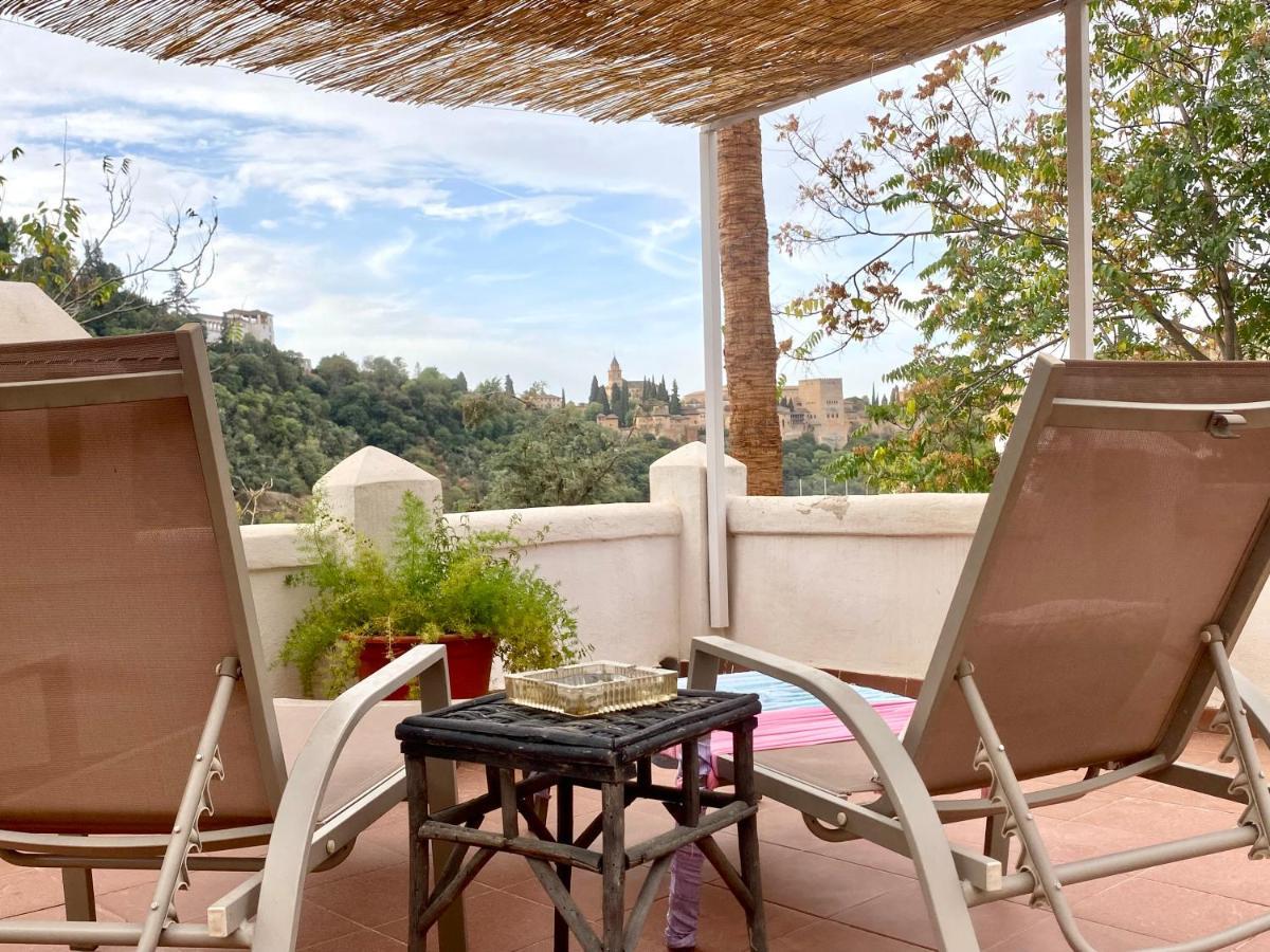 شقة Cueva Con Vistas A La Alhambra غرناطة المظهر الخارجي الصورة
